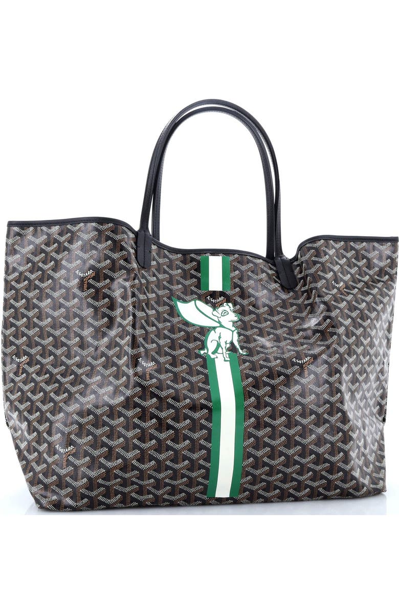 Pre-Owned Goyard Saint Louis Tote Printed Coated Canvas GM, Alternate, color,