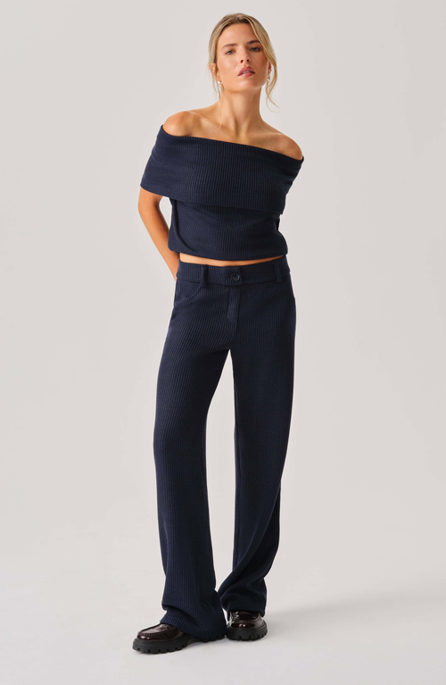 Leman Mercer Margot Pant In Blue