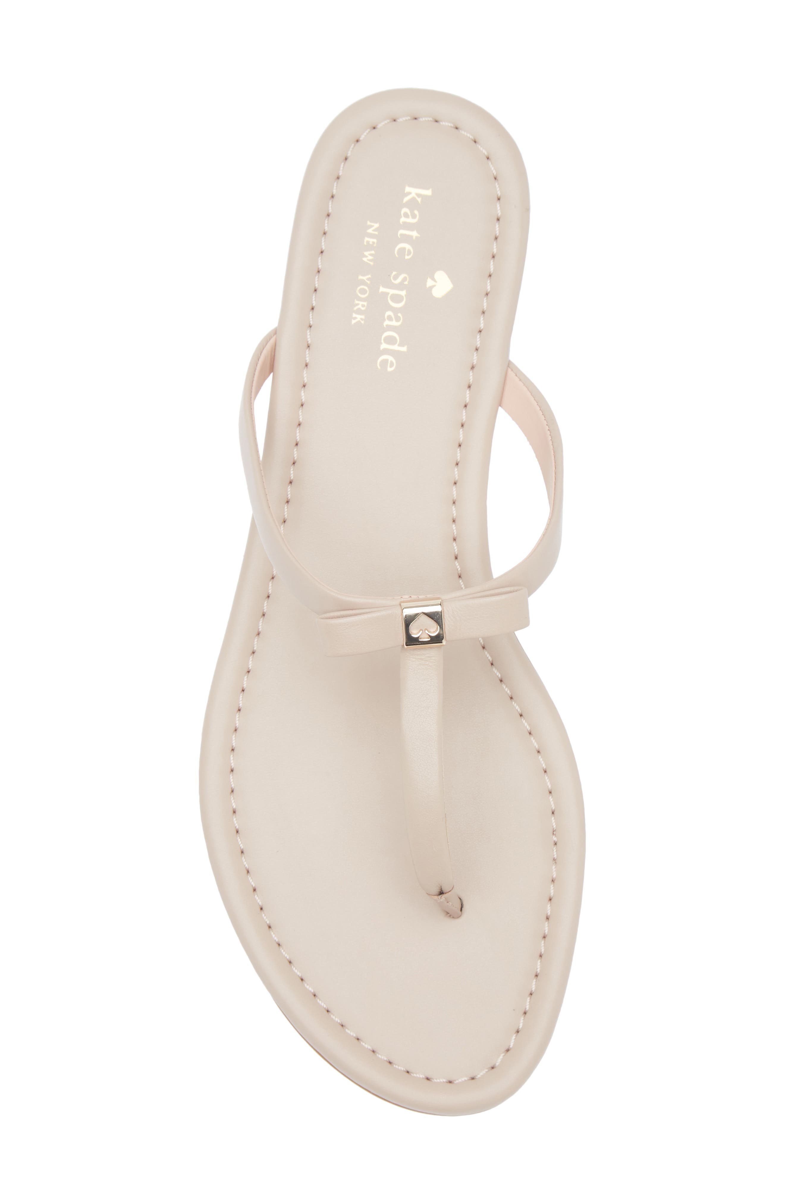 Kate Spade New York penny sandal, Alternate, color, Warm Beige