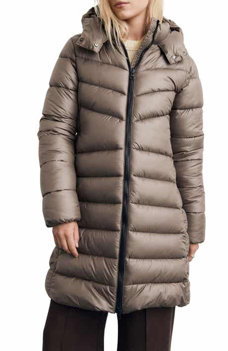 MANGO Quilted Puffer Coat