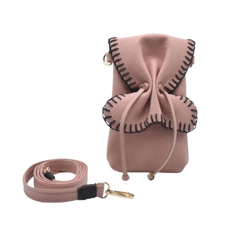 Cell Phone Butterfly Leather Bag