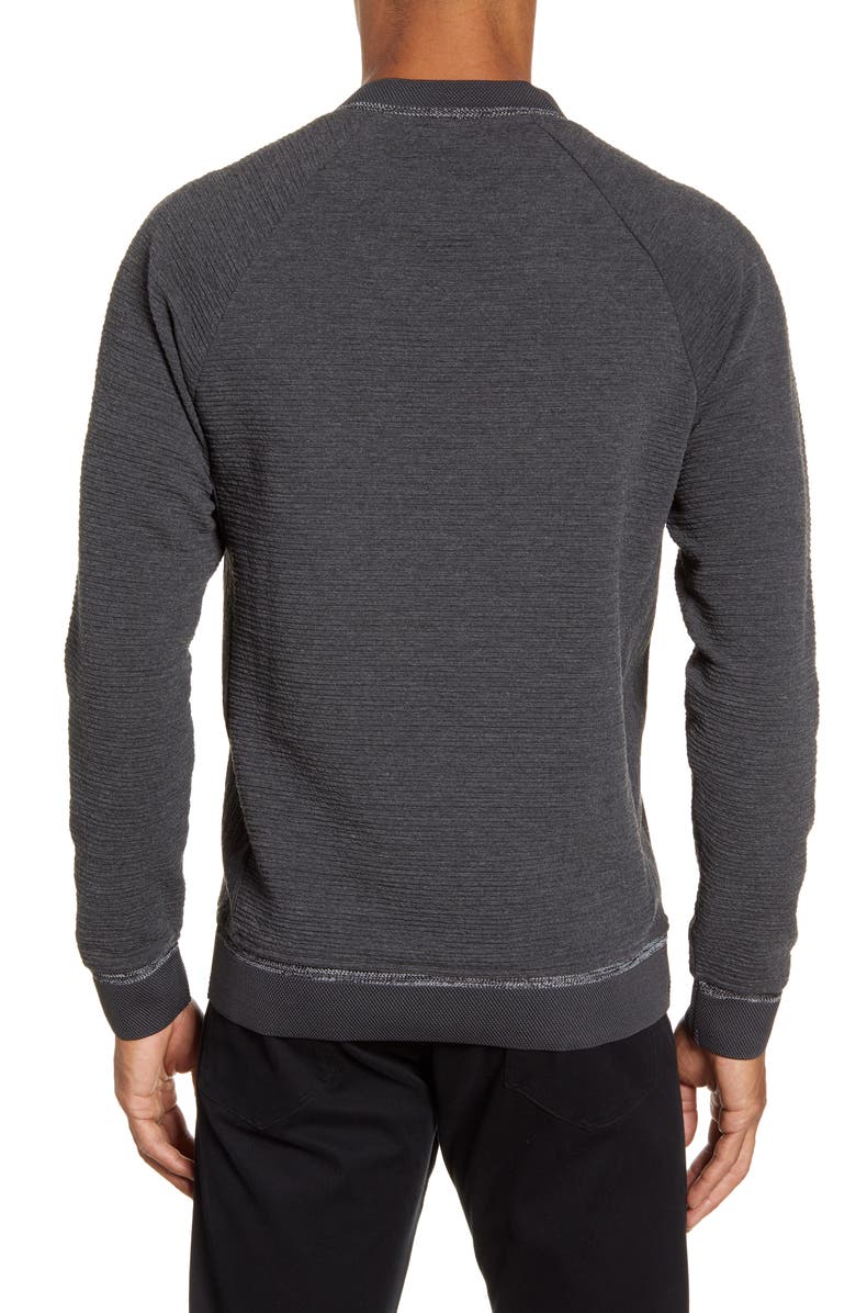 Vince Camuto Slim Fit Crossover V-Neck Sweater, Alternate, color,
