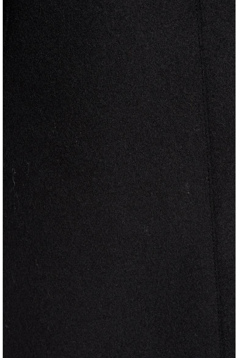 Finlay Waterproof Hooded Wool Blend Coat, Alternate, color, BLACK