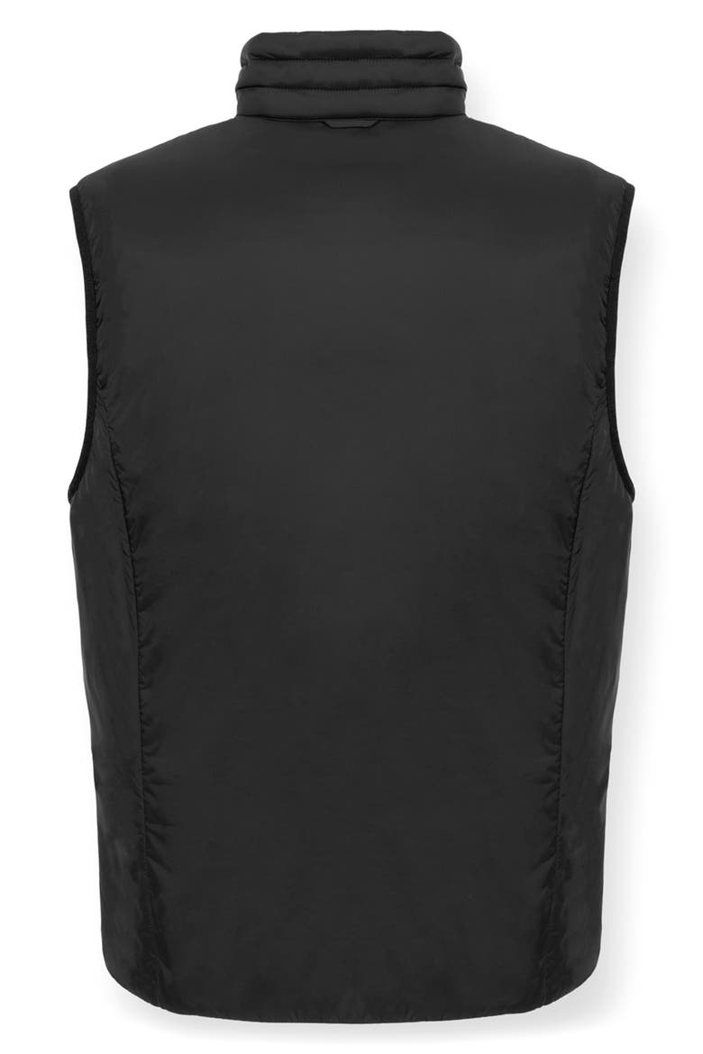 Water Resistant Puffer Vest, Alternate, color, BLACK