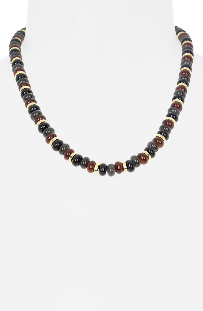 Leith Beaded Necklace, Alternate, color, Neutral Multi- Gold