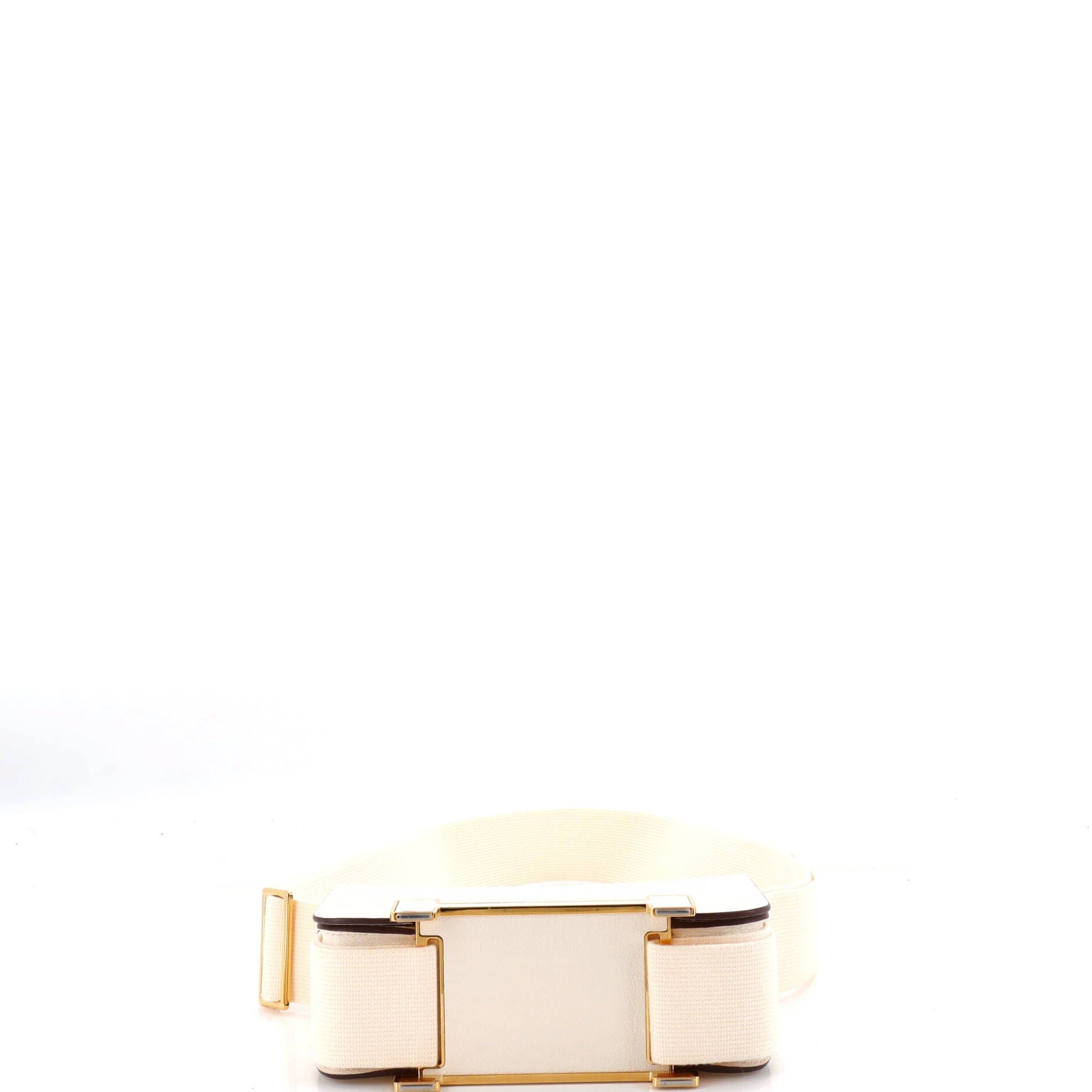 Pre-Owned Hermes Geta Bag Chevre Mysore, Alternate, color, Nata