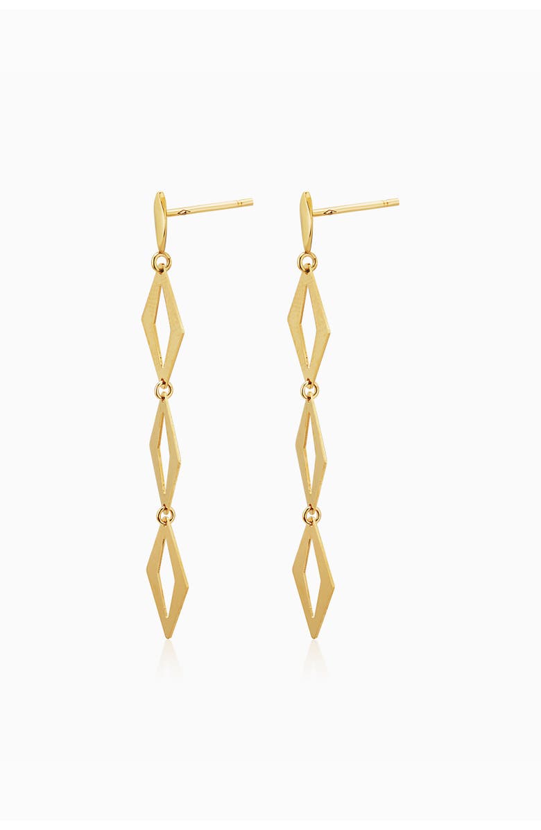 Oradina 14K Gold Cascade Drop Earrings, Alternate, color, Yellow Gold