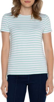Liverpool Stripe French Terry T-Shirt