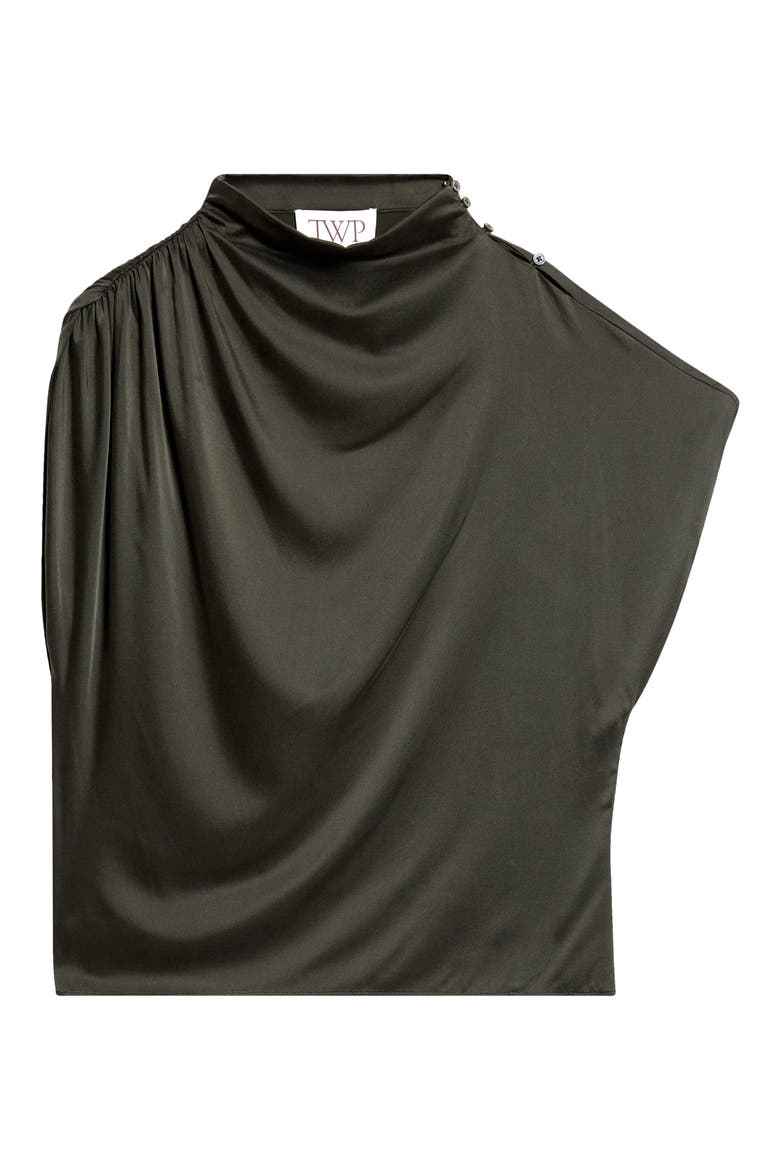 Wish You Would Stretch Silk Top, Alternate, color, ROSIN