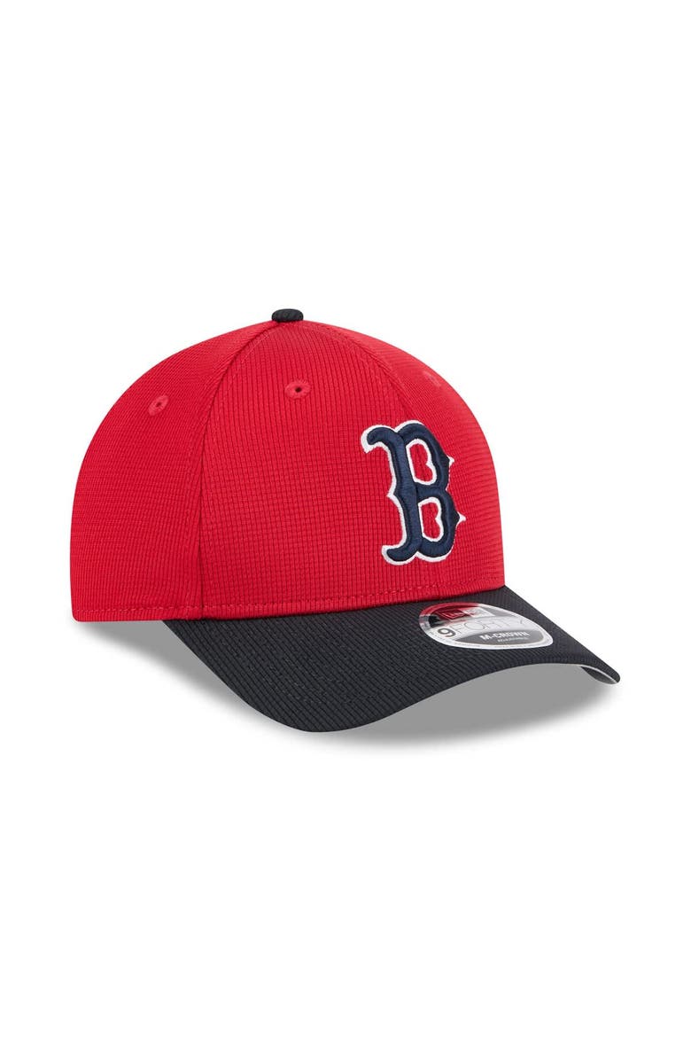 New Era Men's New Era Red/Black Boston Red Sox 2025 Batting Practice 9FORTY M-Crown Adjustable Hat, Alternate, color,