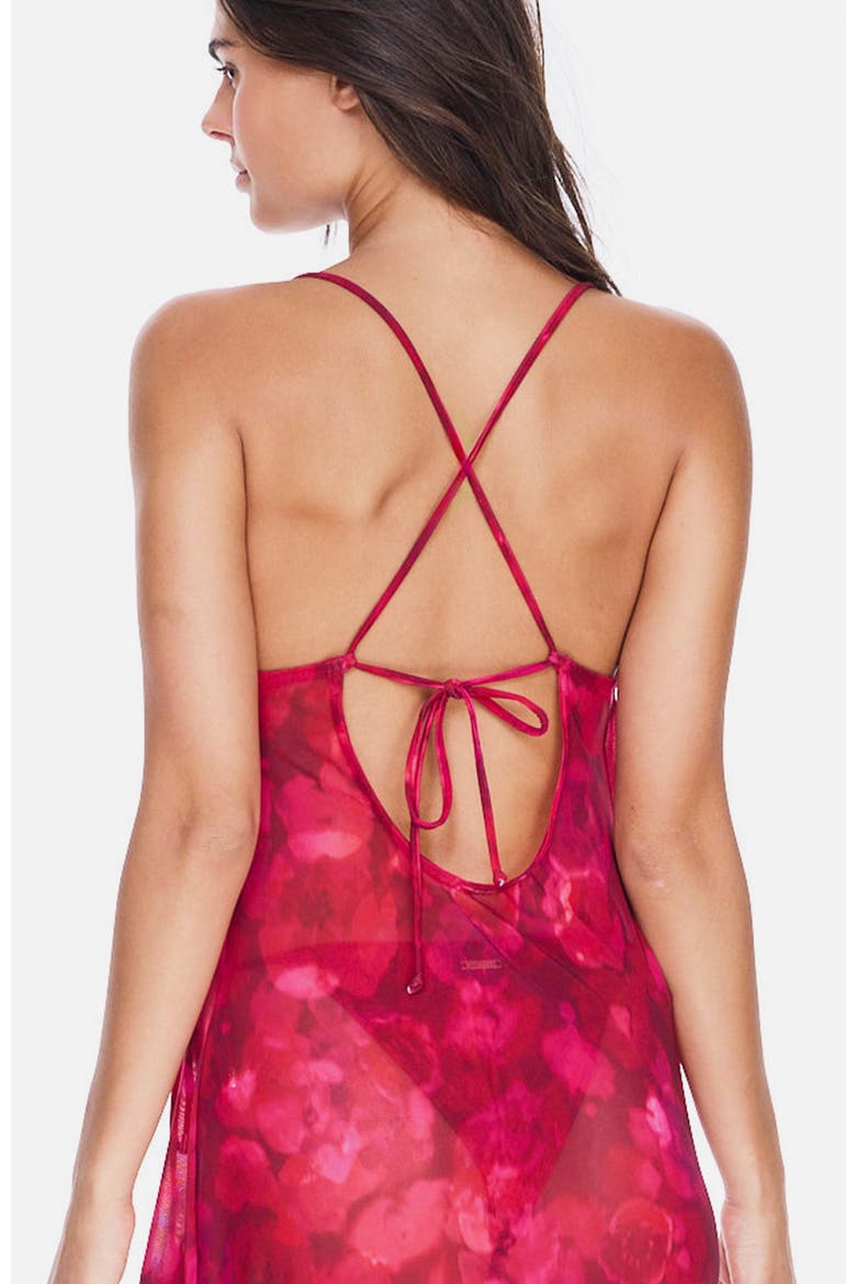 Beach To Bar Dress, Alternate, color, ROUGE