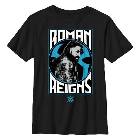 Boys' Husky Plus Roman Reigns Poster Graphic T-Shirt