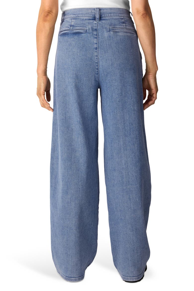 High Waist Wide Leg Jeans, Alternate, color, CLASSIC INDIGO