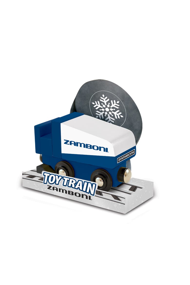 Zamboni Wood Toy Train, Alternate, color, Multicolor