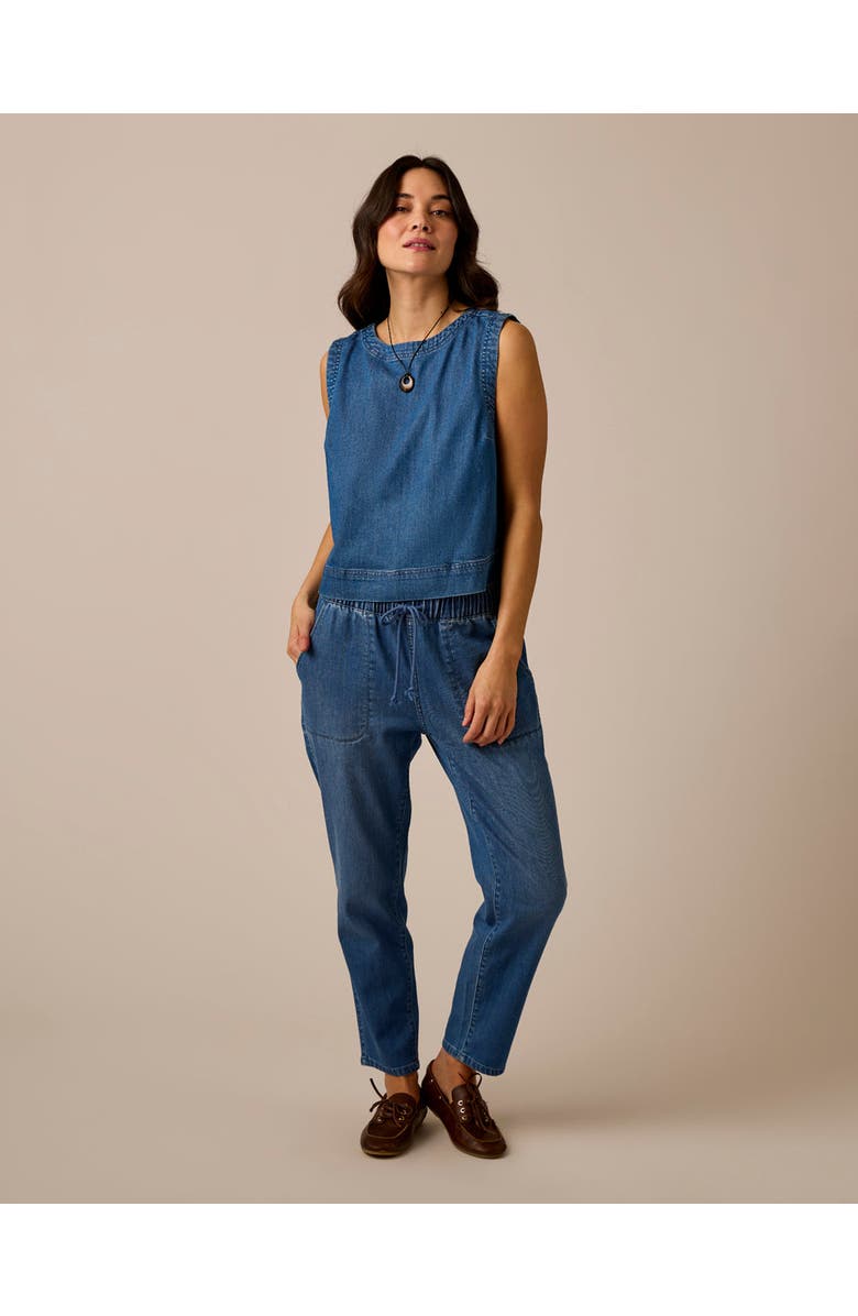 Carve Designs Zoe Lightweight Denim Pant, Main, color, Magnolia