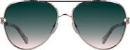 Kendra Scott Korinne 61mm Gradient Aviator Sunglasses