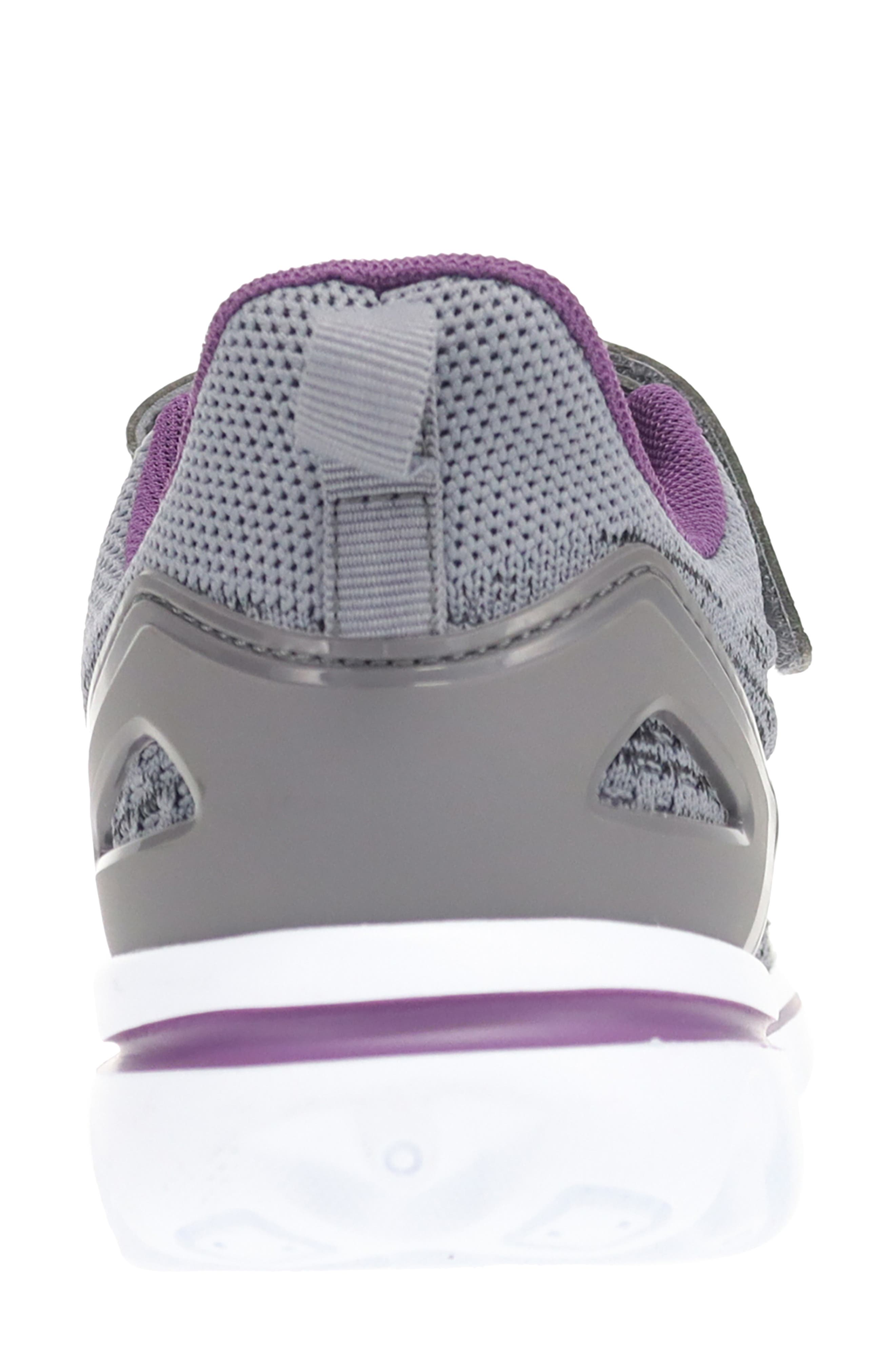 Propét TravelActiv Axial FX Sneaker - Multiple Widths Available, Alternate, color, Grey/ Purple