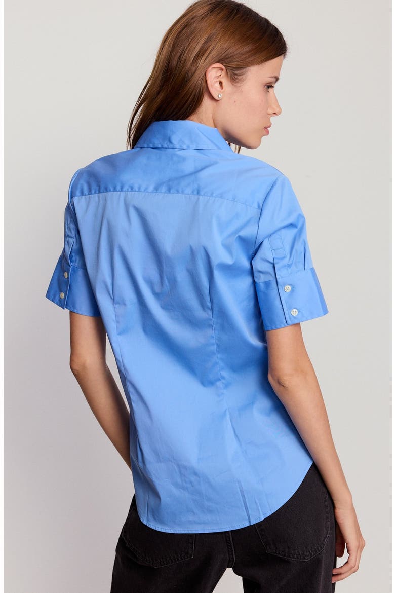 The Short Sleeve Shirt, Alternate, color, French Blue