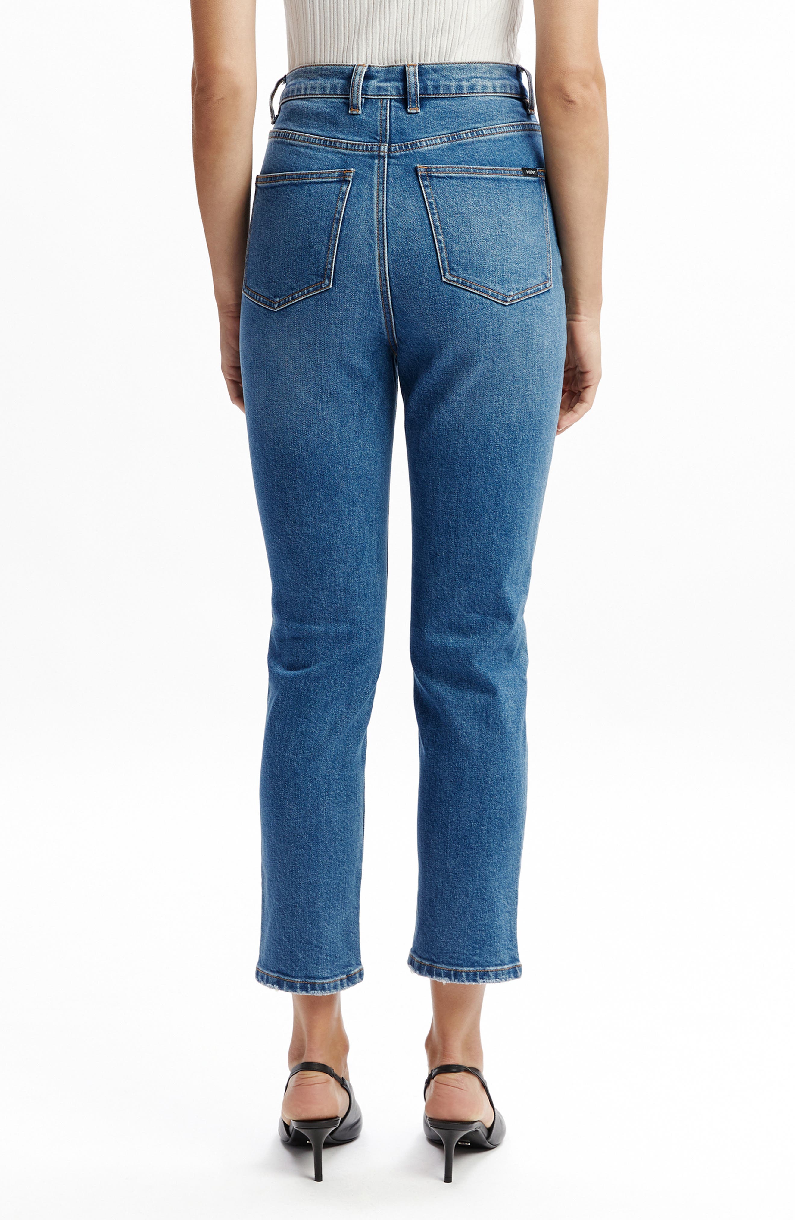 Heidi Straight Leg Crop Jeans - image 4