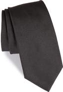 BOSS Solid Silk Tie