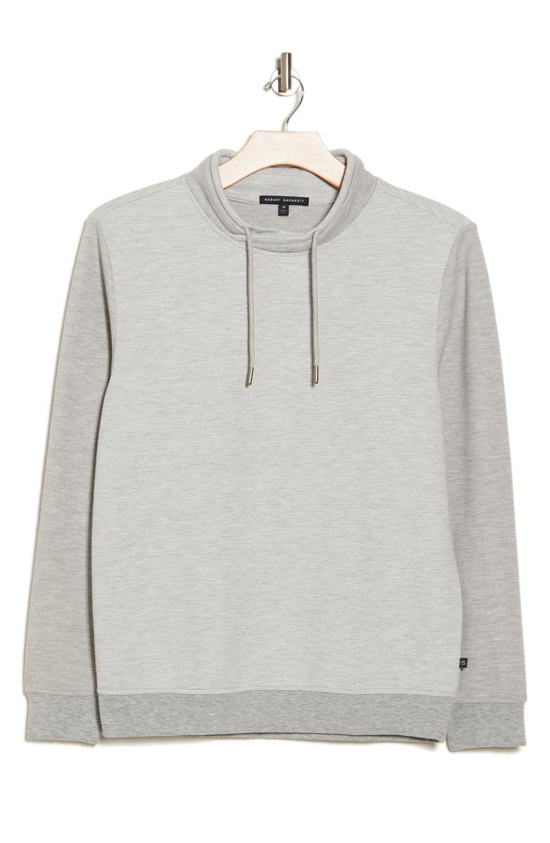 Robert Barakett Downton Asymmetrical Hoodie, Alternate, color, Light Grey