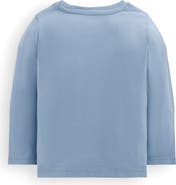 Boden Kids' Appliqué Long Sleeve Cotton T-Shirt