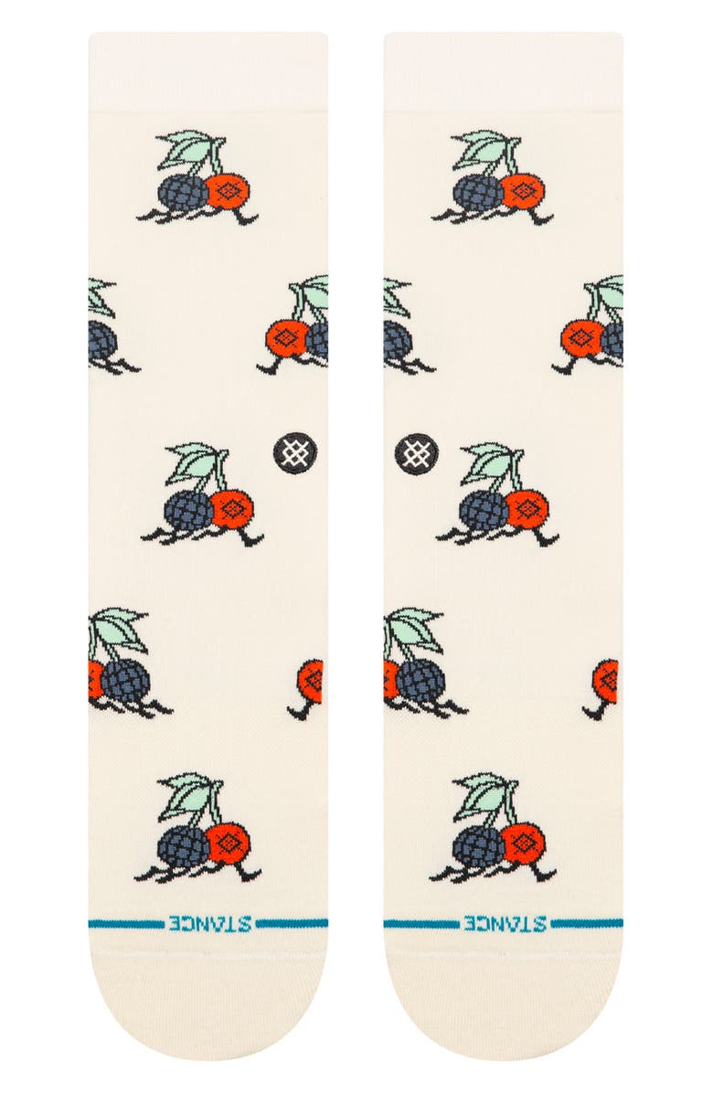 Stance Community Crew Socks, Alternate, color, Ivory