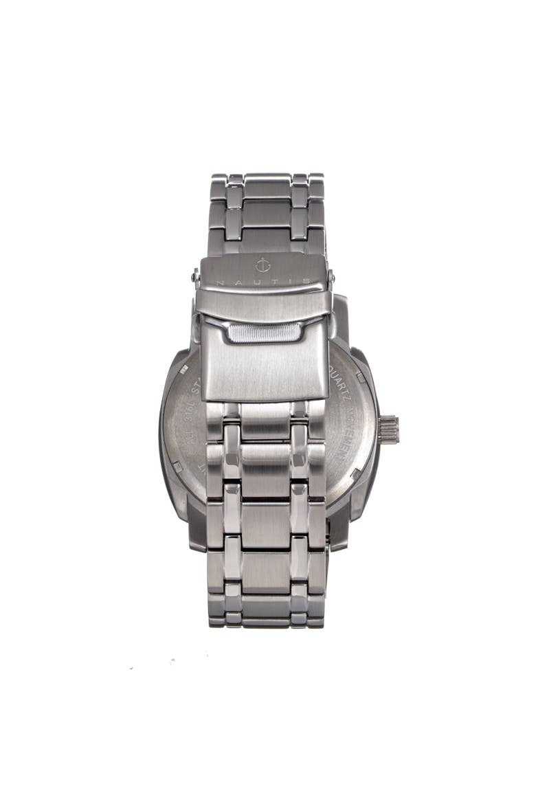 Stealth Bracelet Watch w/Day/Date, Alternate, color, White