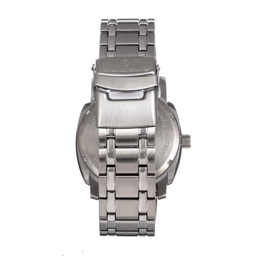 Nautis Stealth Quartz White Dial Mens Watch Gl2087-d In Metallic