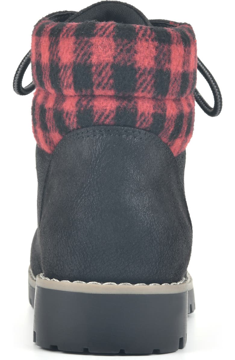 CLIFFS BY WHITE MOUNTAIN Pathfield Knit Collar Lace-Up Boot, Alternate, color,