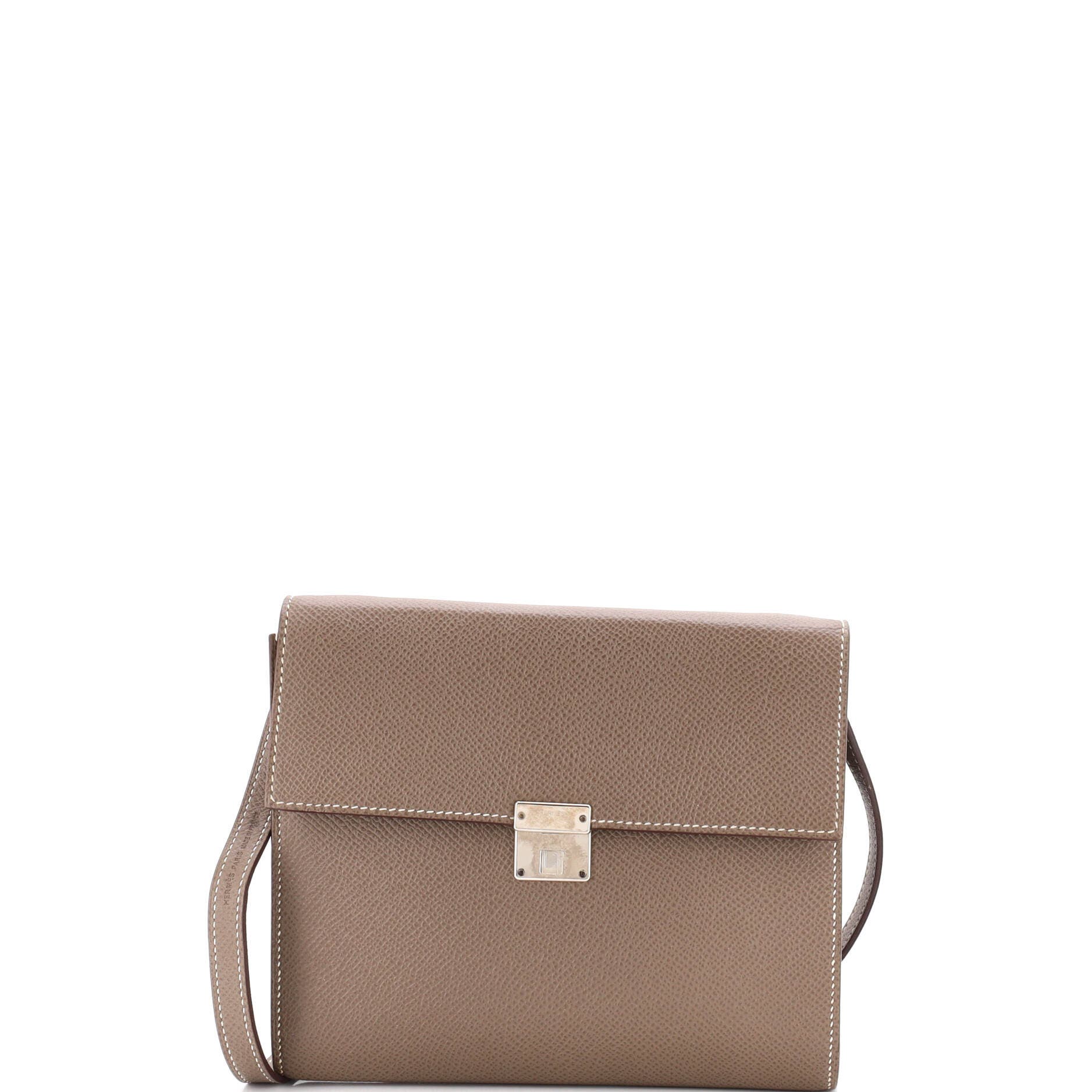 Clic Wallet on Strap Epsom 16, Main, color, Grey