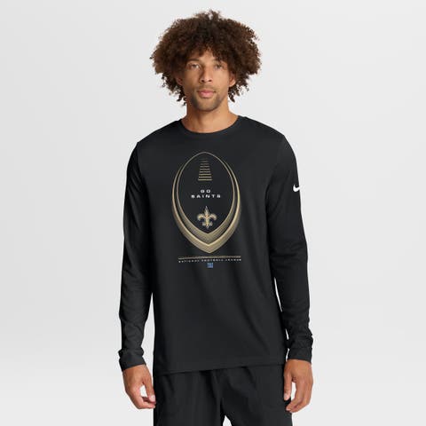 Men's Nike Black New Orleans Saints Legend Icon Dri-FIT Long Sleeve T-Shirt