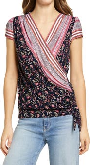 Loveappella Wrap Front Top