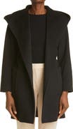 Max Mara Rialto Hooded Camel Hair Coat