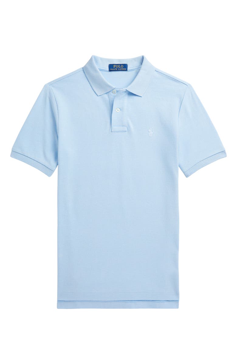 Ralph Lauren Kids' Solid Cotton Piqué Polo, Main, color, 