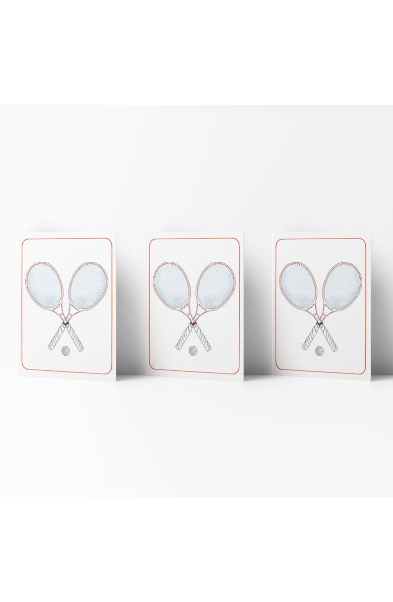 Ramus & Co Everyday Greeting Card Pack (3ct) "Tennis Weekender Society", Main, color, Multi-Pack