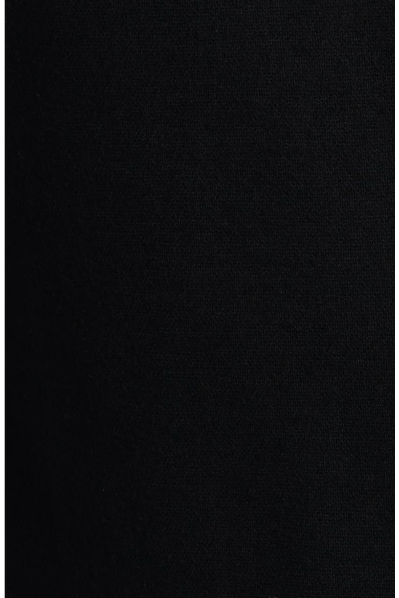 Cotton Button-Up Shirt, Alternate, color, SOLID BLACK