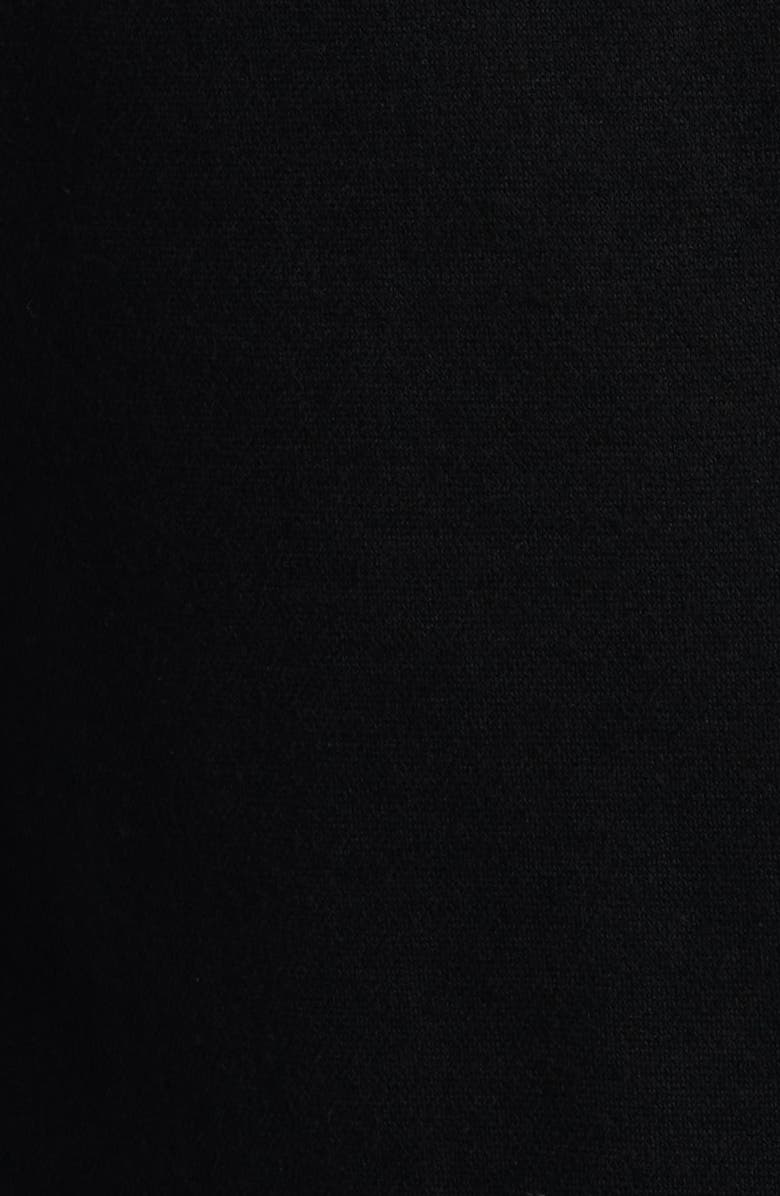 Emporio Armani Cotton Button-Up Shirt, Alternate, color, Solid Black