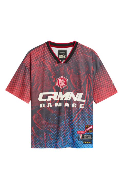 x Street Fighter II Ryu Sports Jersey