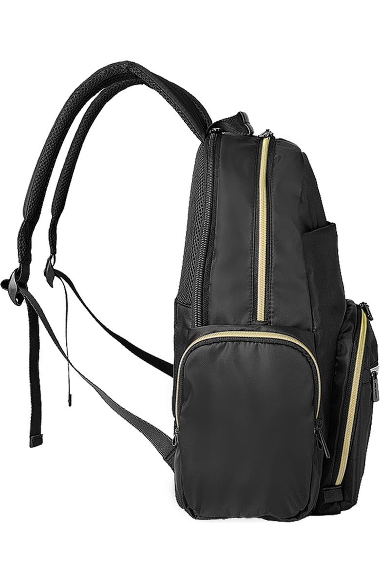 Kenneth Cole Madison Sophie 2-Piece Hardside Carry-On Luggage & Backpack Set, Alternate, color, Black