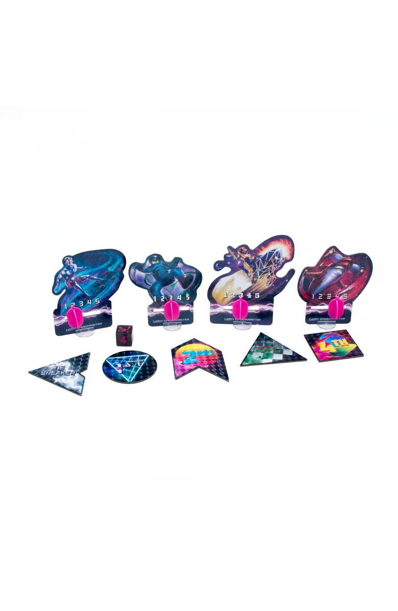 Greater Than Games Lazer Ryderz Board Game, Alternate, color, Multicolored