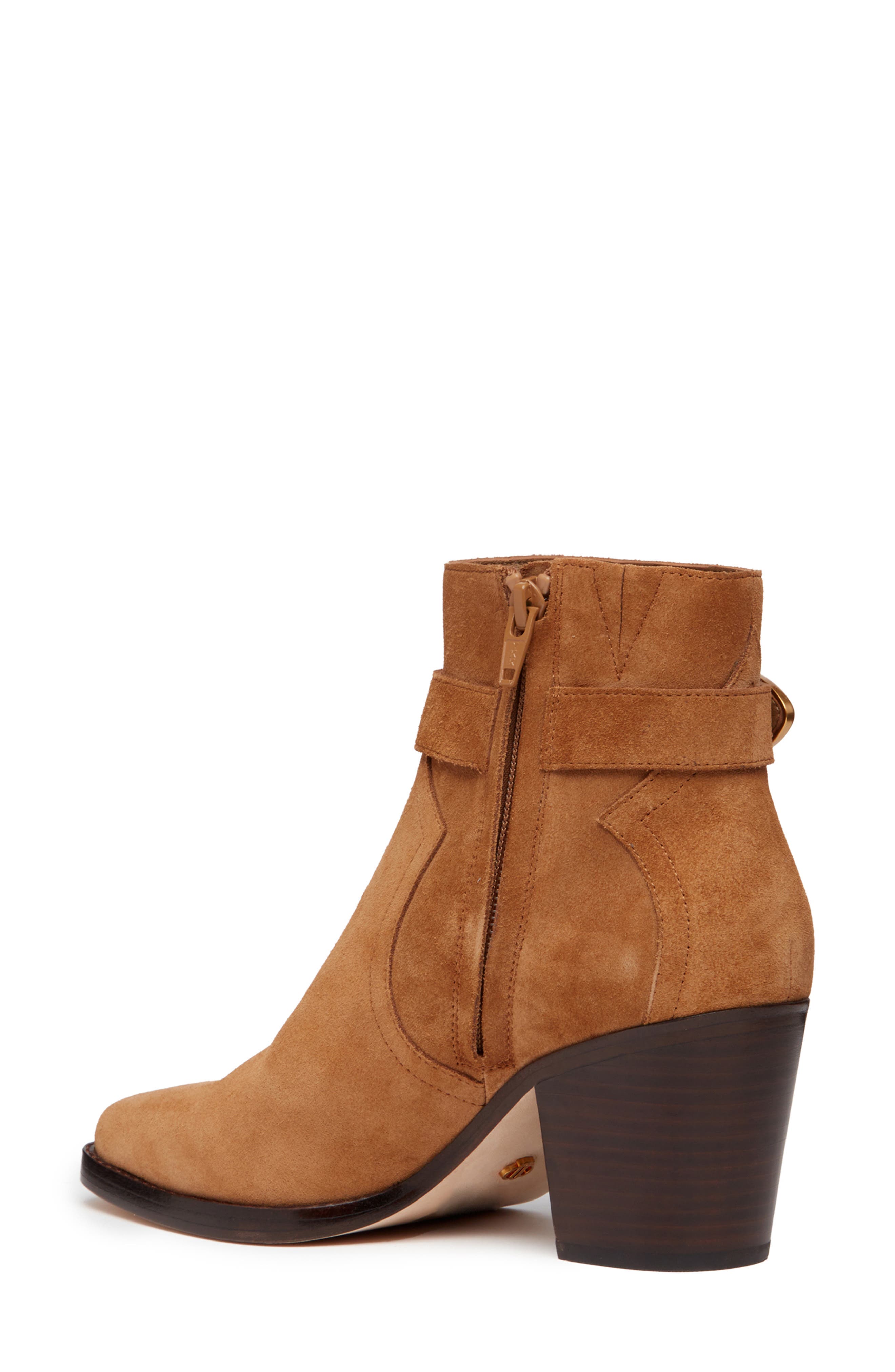 PAIGE Evelyn Bootie, Alternate, color, Ochre