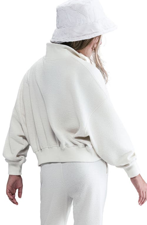 Nike Kids' Sportswear Fleece Pullover In White