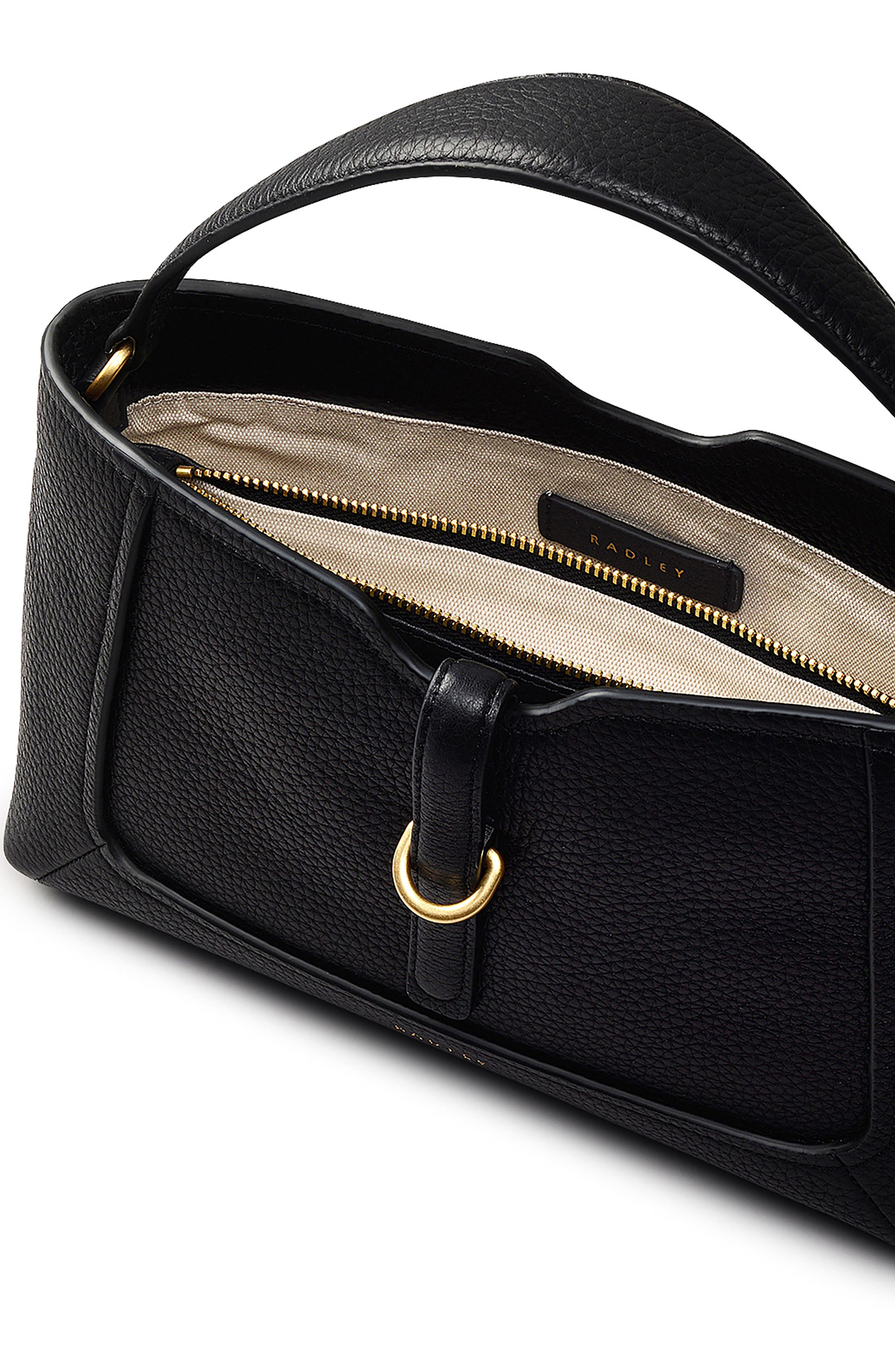 Radley Hazelbury Park Small Top Handle Bag, Alternate, color, Black