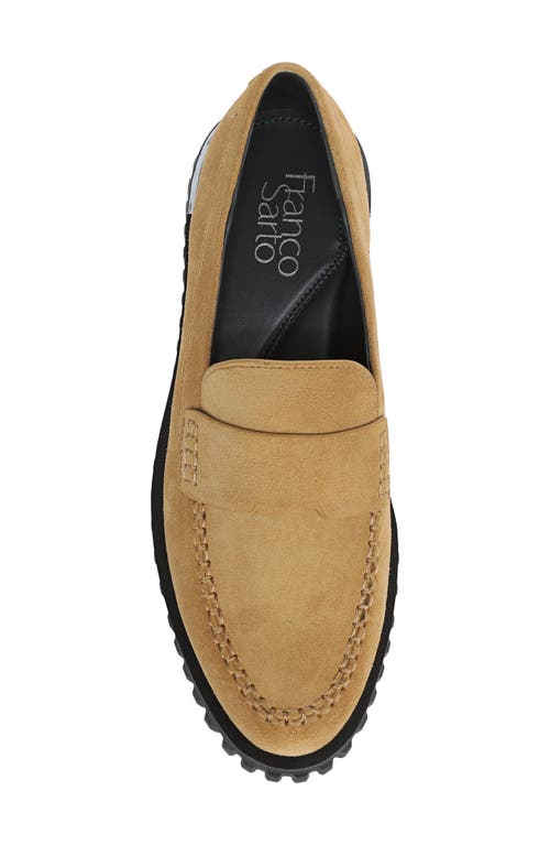 Franco Sarto Flx Roma Platform Loafer In Brown