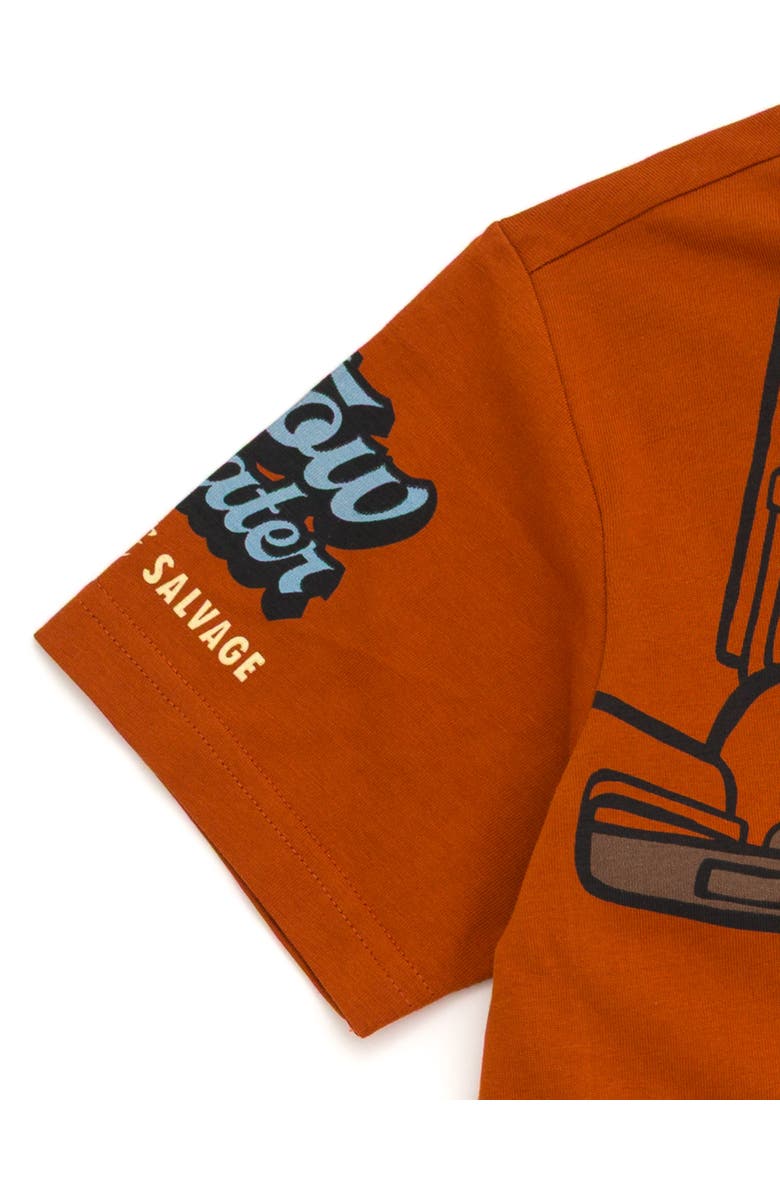 Disney Cars Cosplay Short Sleeve T-Shirt, Alternate, color, Tow Mater Rust