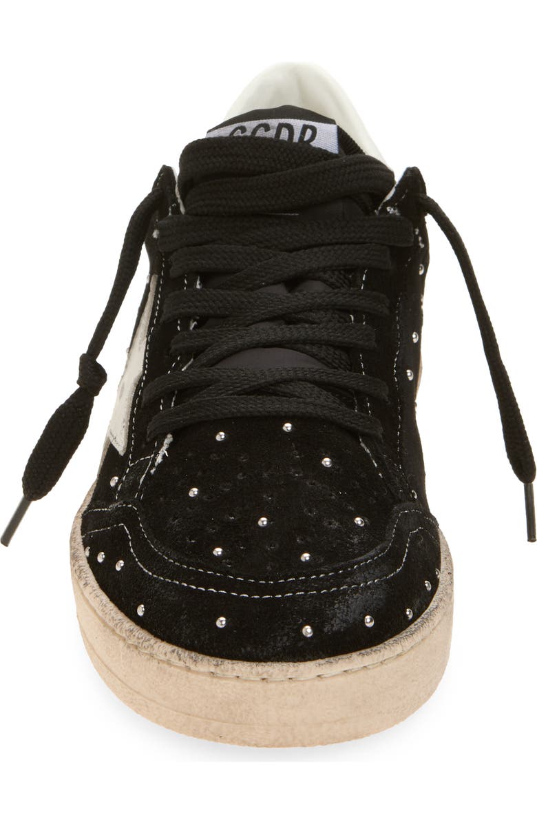 Golden Goose Ball Star Low Top Sneaker, Alternate, color, Black/ Milk