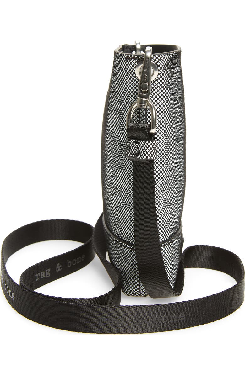 rag & bone Walker Snake Embossed Leather Crossbody Bag, Alternate, color,
