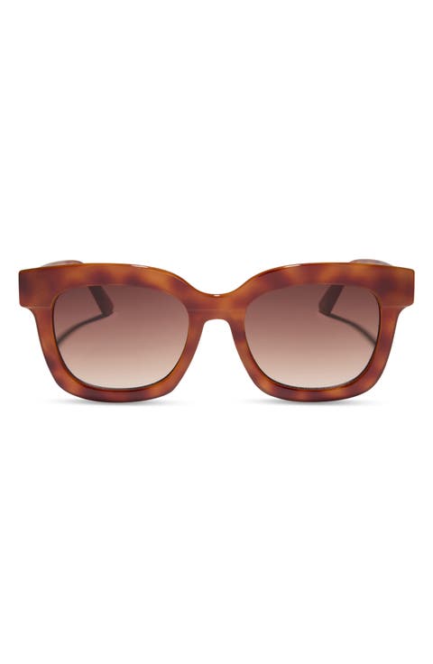 56mm Makay Square Sunglasses