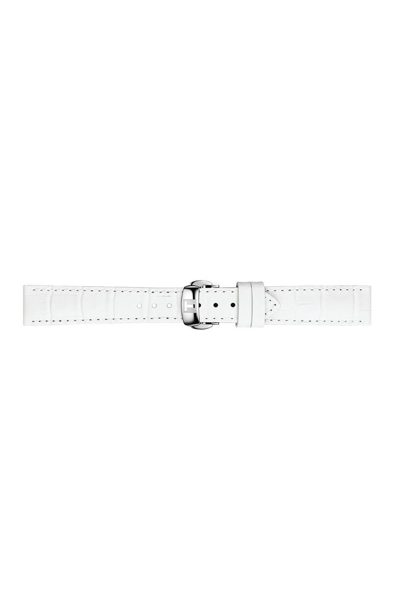 Tissot Ballade Powermatic 80 COSC Croc Embossed Leather Strap Watch, 32mm, Alternate, color, 000